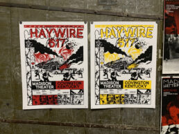 Haywire 617 - 2 Posters, Both Red and Yellow Versions